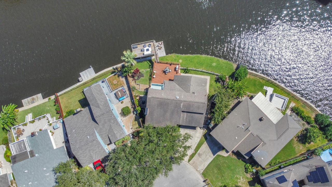 Beauty On The Water! Lake House Near The Beaches! Galveston Ngoại thất bức ảnh
